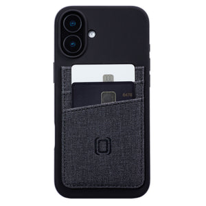 iPhone 16 Plus Silicone M2L Card Case [Black]