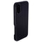 Slim Genuine Leather Case for iPhone 16 Plus - Black - MSGL V2