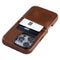 Exec Card Case V2 for iPhone 16 Pro - Brown