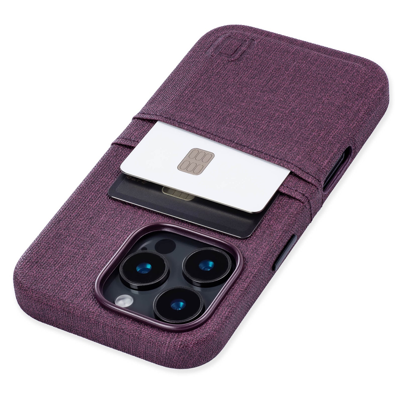 luxe m2 case for iphone 16 pro with 2 card holder slots