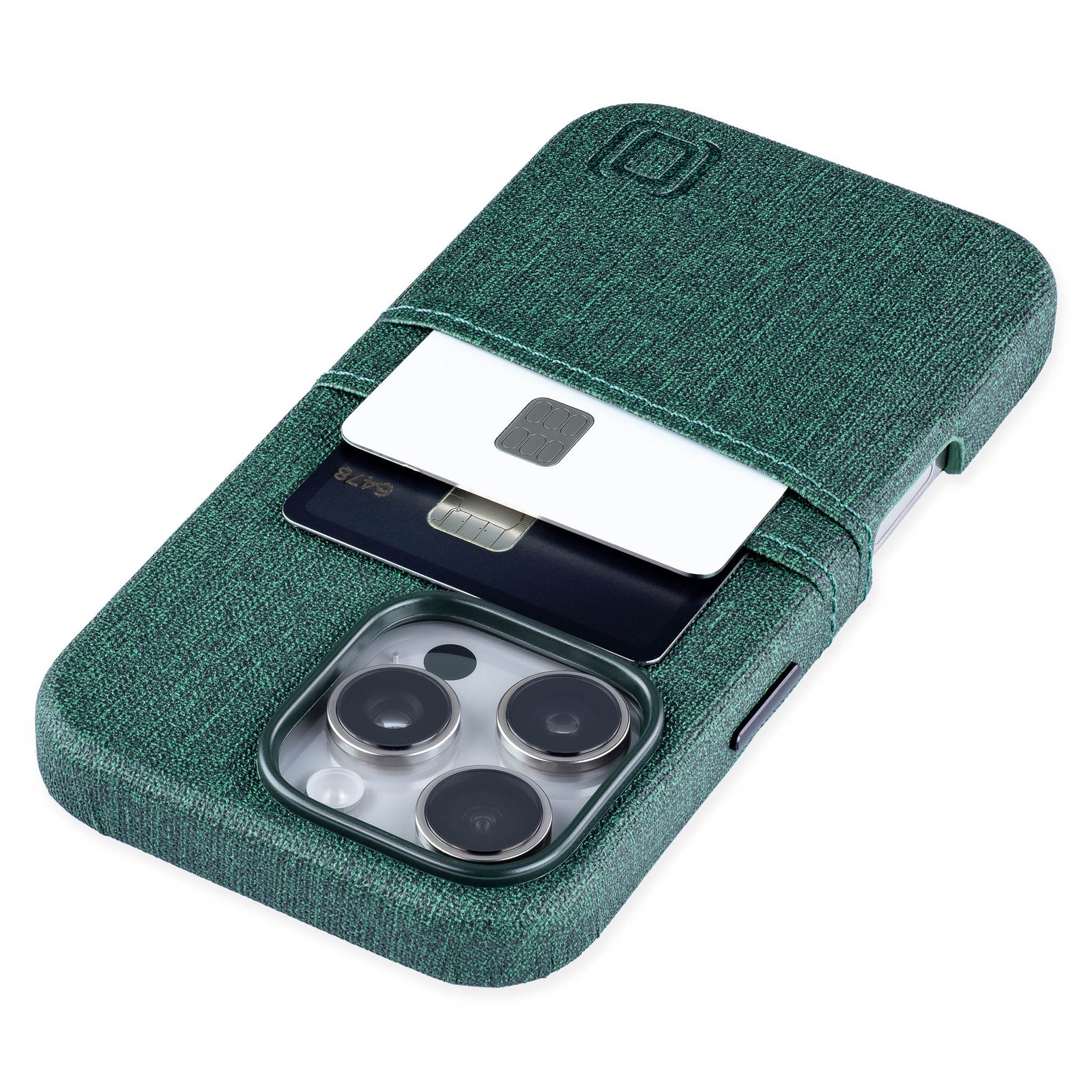 luxe m2 case for iphone 16 pro with 2 card holder slots