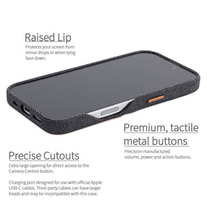 built-in metal plate for magnetic mounting in cars or on walls