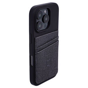 iPhone 16 Pro Silicone M2L Card Case [Black]