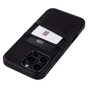 Exec m2 case for iphone 16 pro max with 2 card holder slots