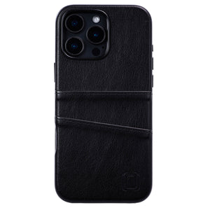 strait on shot showing texture in faux leather of exec case