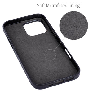 soft microfiber lining offering soft landing spot for iphone