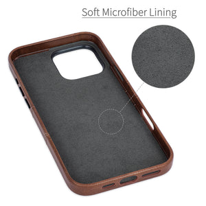 soft microfiber lining offering soft landing spot for iphone