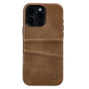 strait on shot showing texture in faux leather of exec case