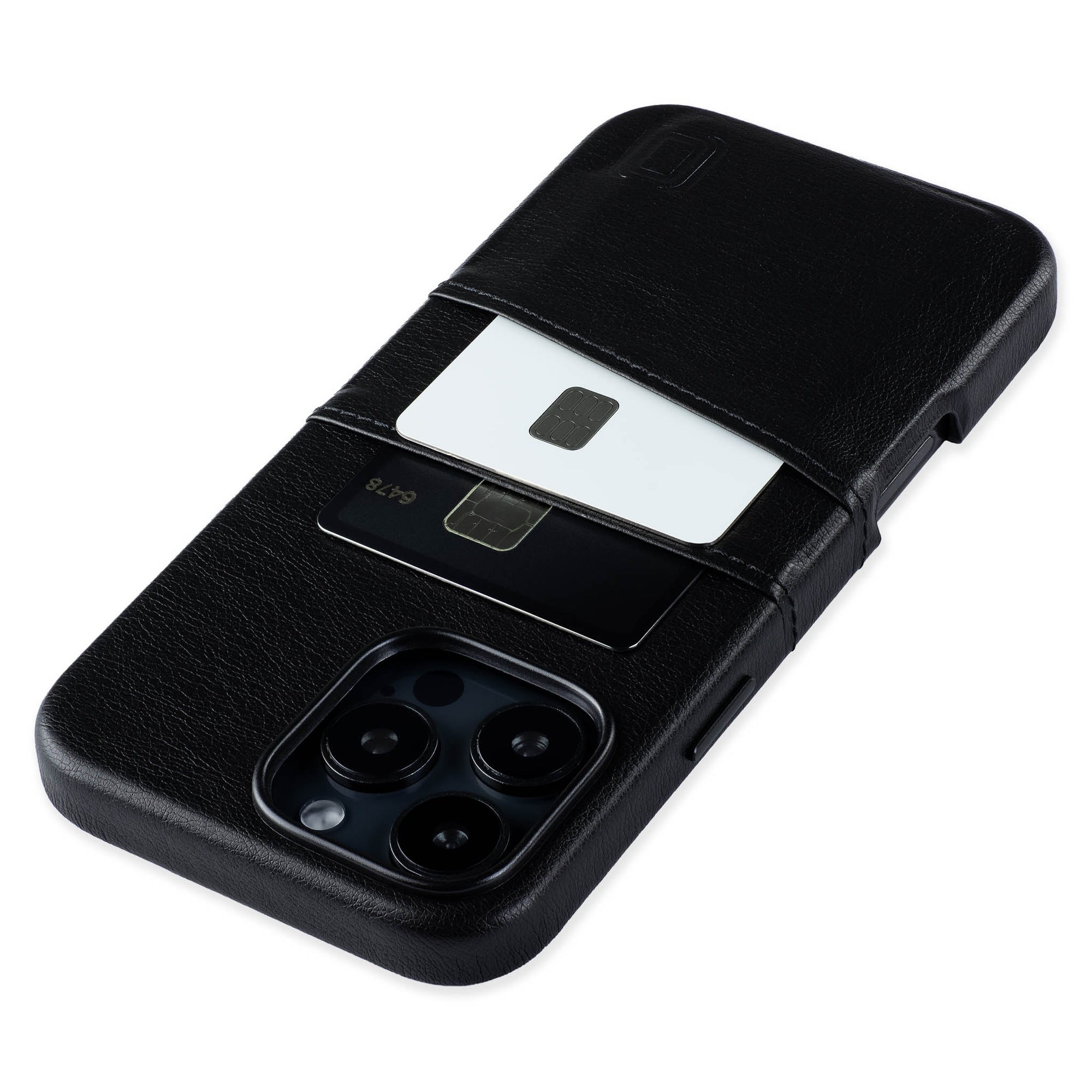 Exec m2 case for iphone 16 pro max with 2 card holder slots