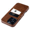 Exec Card Case V2 for iPhone 16 Pro Max - Brown