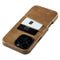 Exec Card Case V2 for iPhone 16 Pro Max - Light Brown