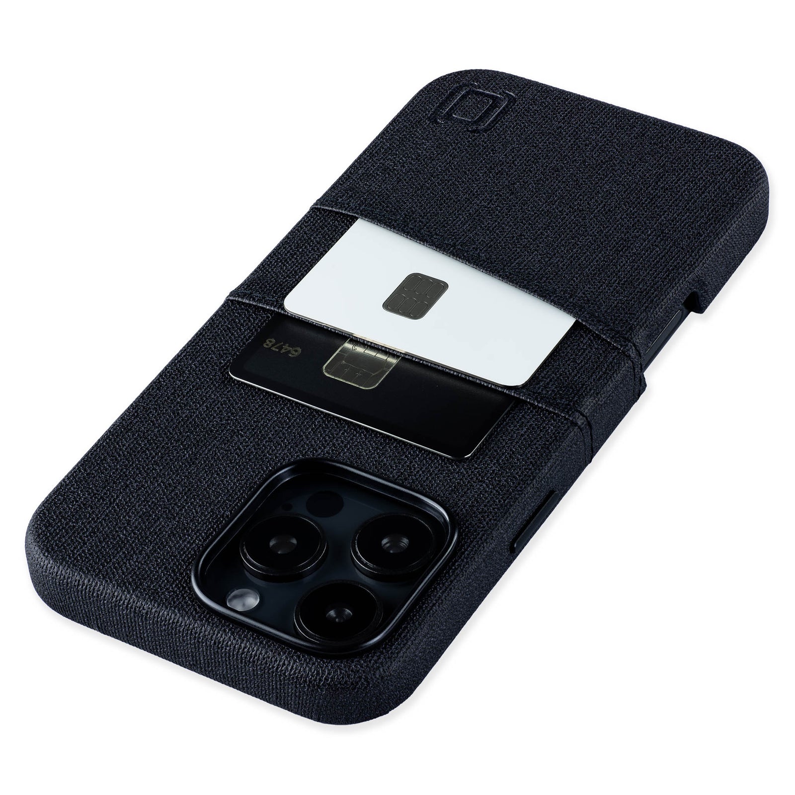 luxe m2 case for iphone 16 pro max with 2 card holder slots