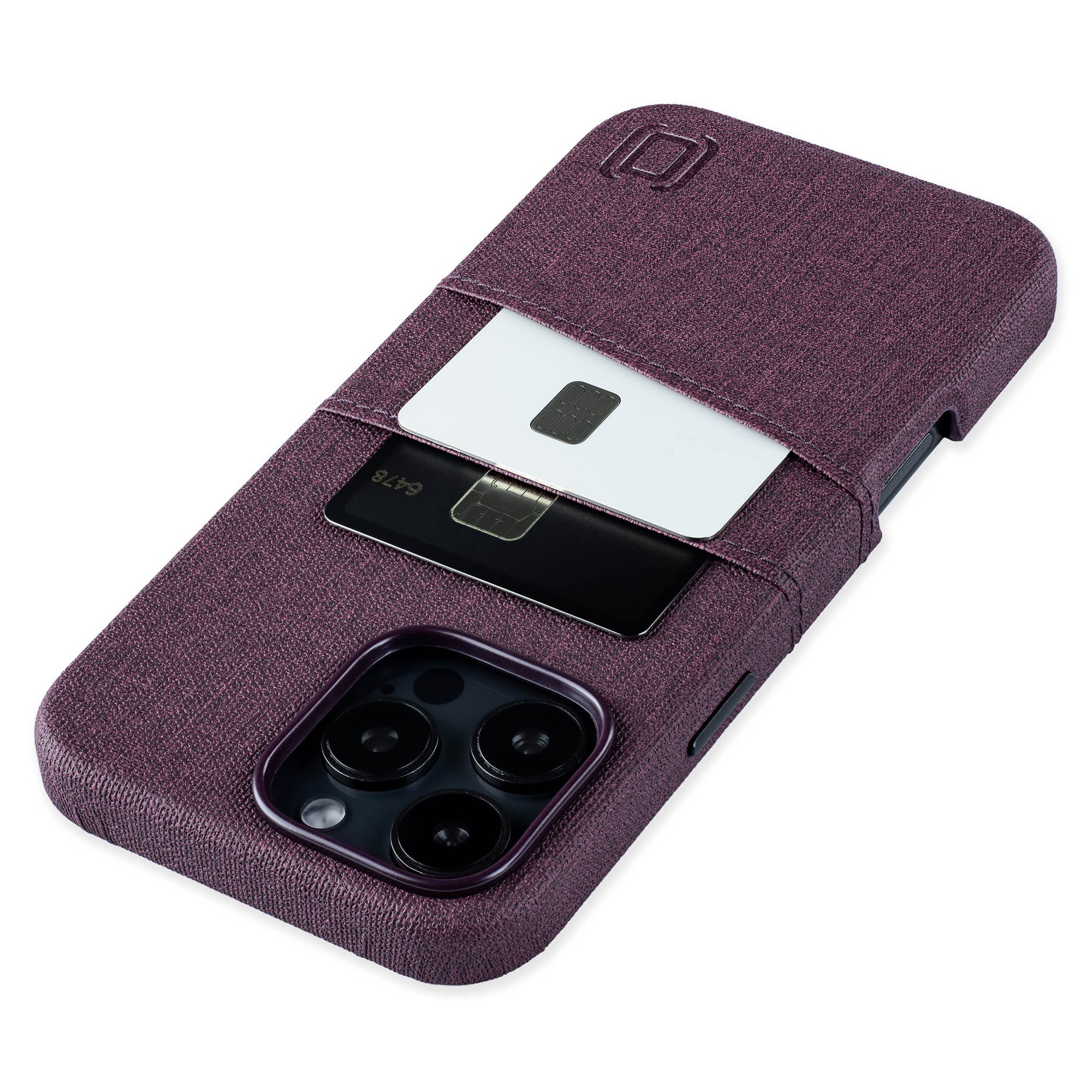 luxe m2 case for iphone 16 pro max with 2 card holder slots