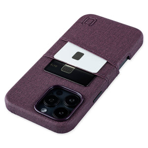 luxe m2 case for iphone 16 pro max with 2 card holder slots