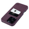 Luxe Card Case V2 for iPhone 16 Pro Max - Burgundy