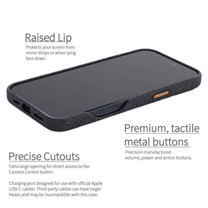 built-in metal plate for magnetic mounting in cars or on walls