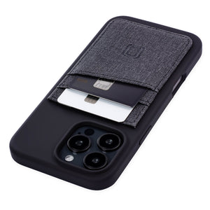iPhone 16 Pro Max Silicone M2L Card Case [Black]