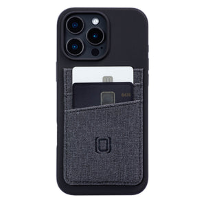 iPhone 16 Pro Max Silicone M2L Card Case [Black]