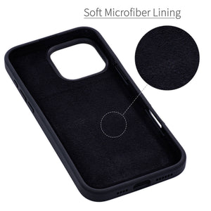iPhone 16 Pro Max Silicone M2L Card Case [Black]