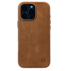 photo showing oil-waxed leather color for msgl genuine leather case