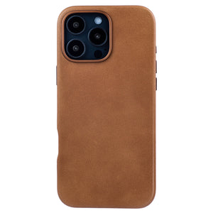 photo showing oil-waxed leather color for msgl genuine leather case