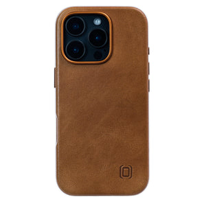 photo showing oil-waxed leather color for msgl genuine leather case