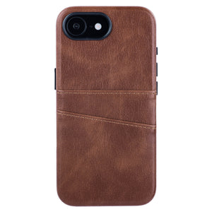 strait on shot showing texture in faux leather of exec case