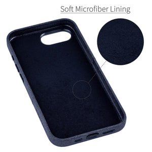 soft microfiber lining offering soft landing spot for iphone