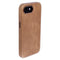 Slim Genuine Leather Case for iPhone 17e / 16e - Light Brown - MSGL