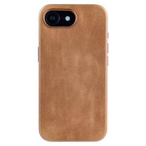 photo showing oil-waxed leather color for msgl genuine leather case