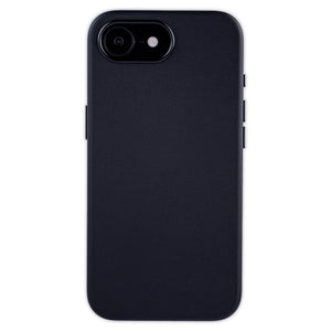 strait on shot of the grain in faux leather of apex case