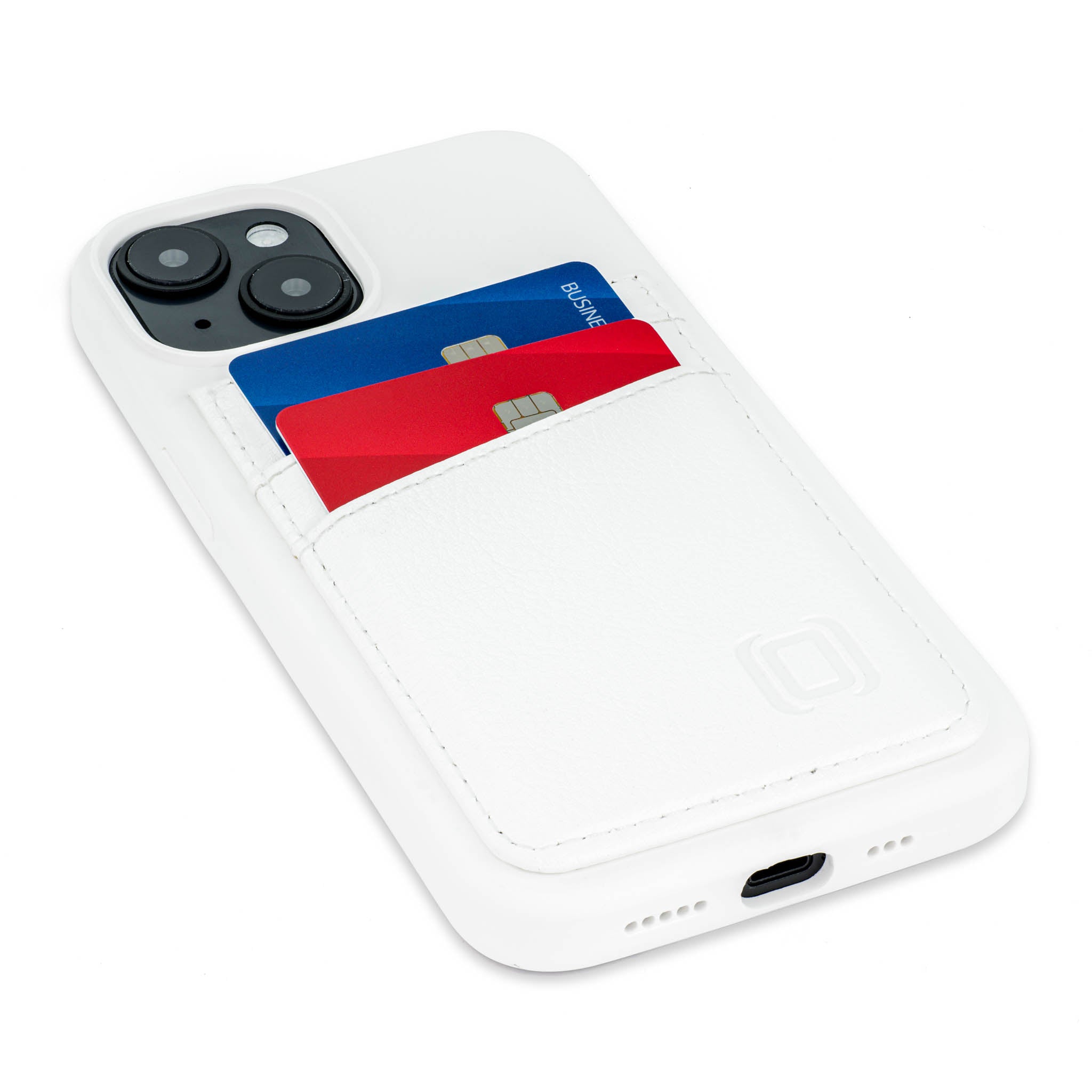 iPhone 14 Silicone M2L Card Case [White]
