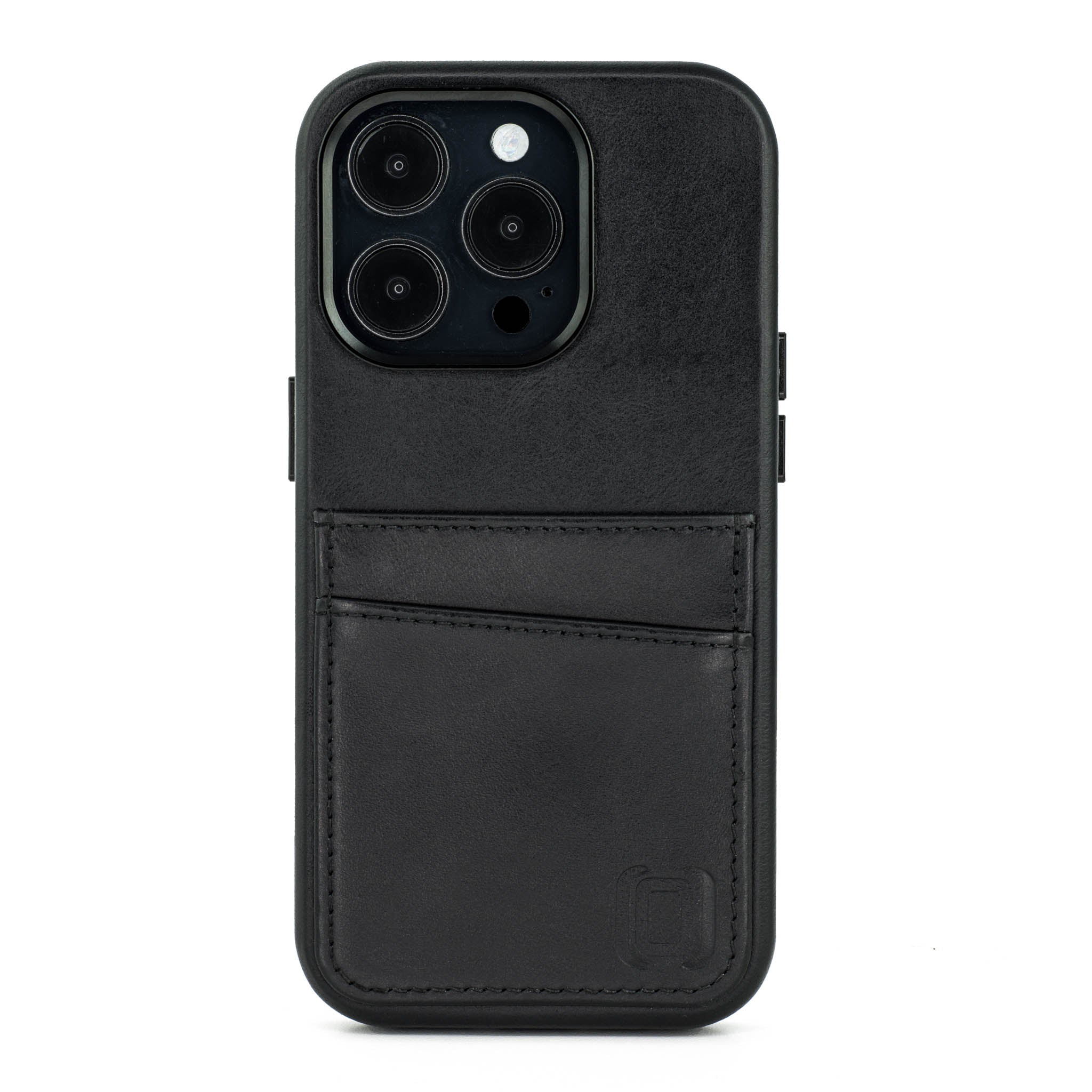 iPhone 14 Pro Genuine Leather M2GL Card Case [Black]
