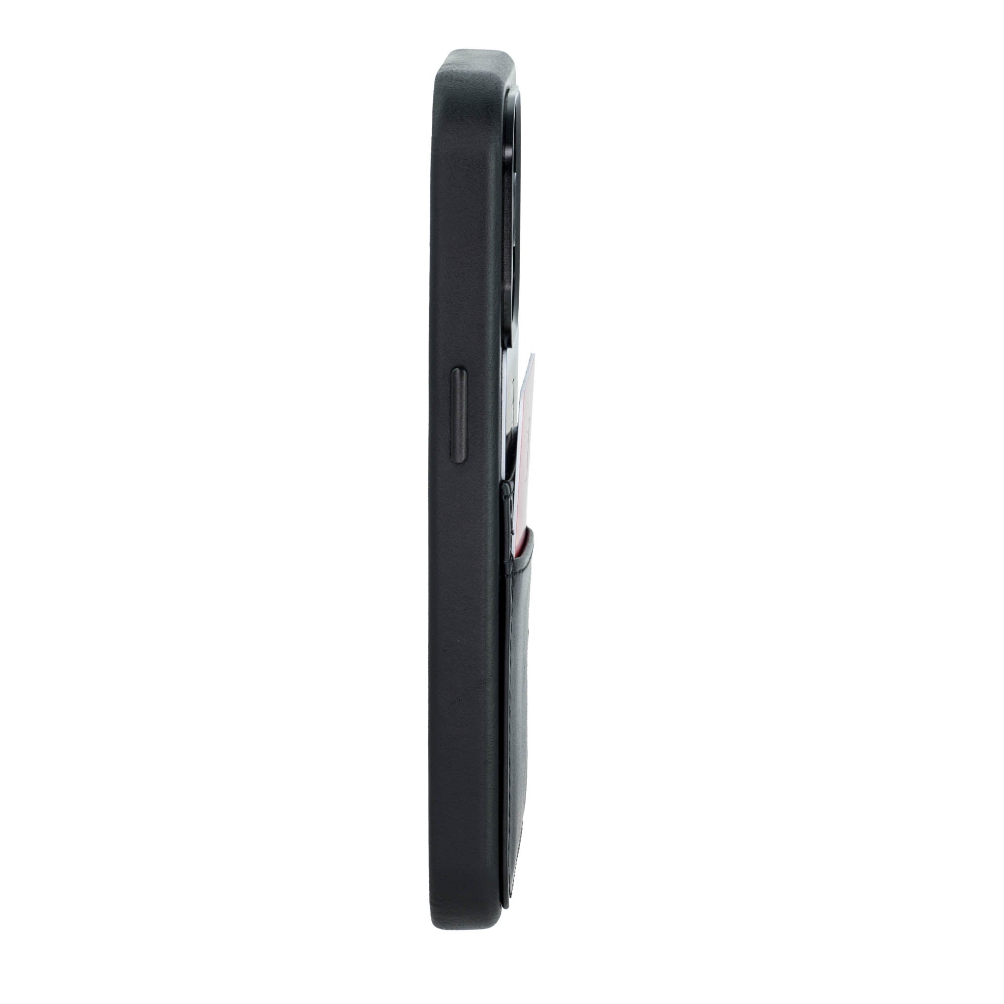 iPhone 14 Pro Genuine Leather M2GL Card Case [Black]