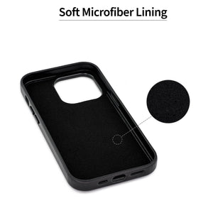 iPhone 14 Pro Genuine Leather M2GL Card Case [Black]