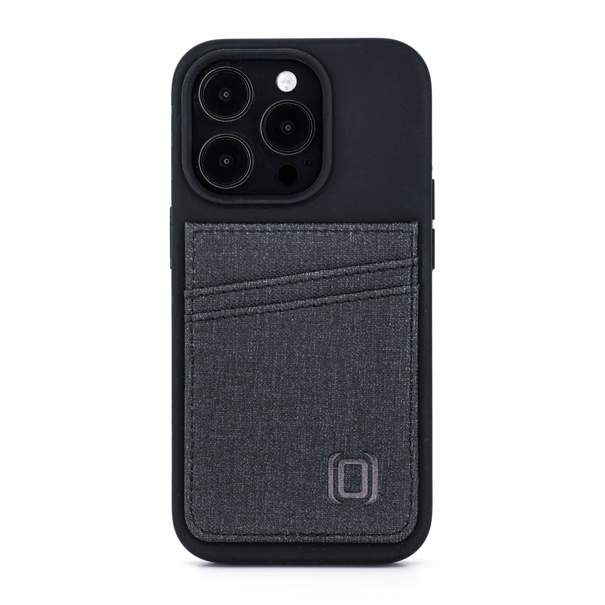 iPhone 14 Pro Silicone M2L Card Case [Black]