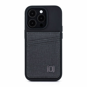 iPhone 14 Pro Silicone M2L Card Case [Black]