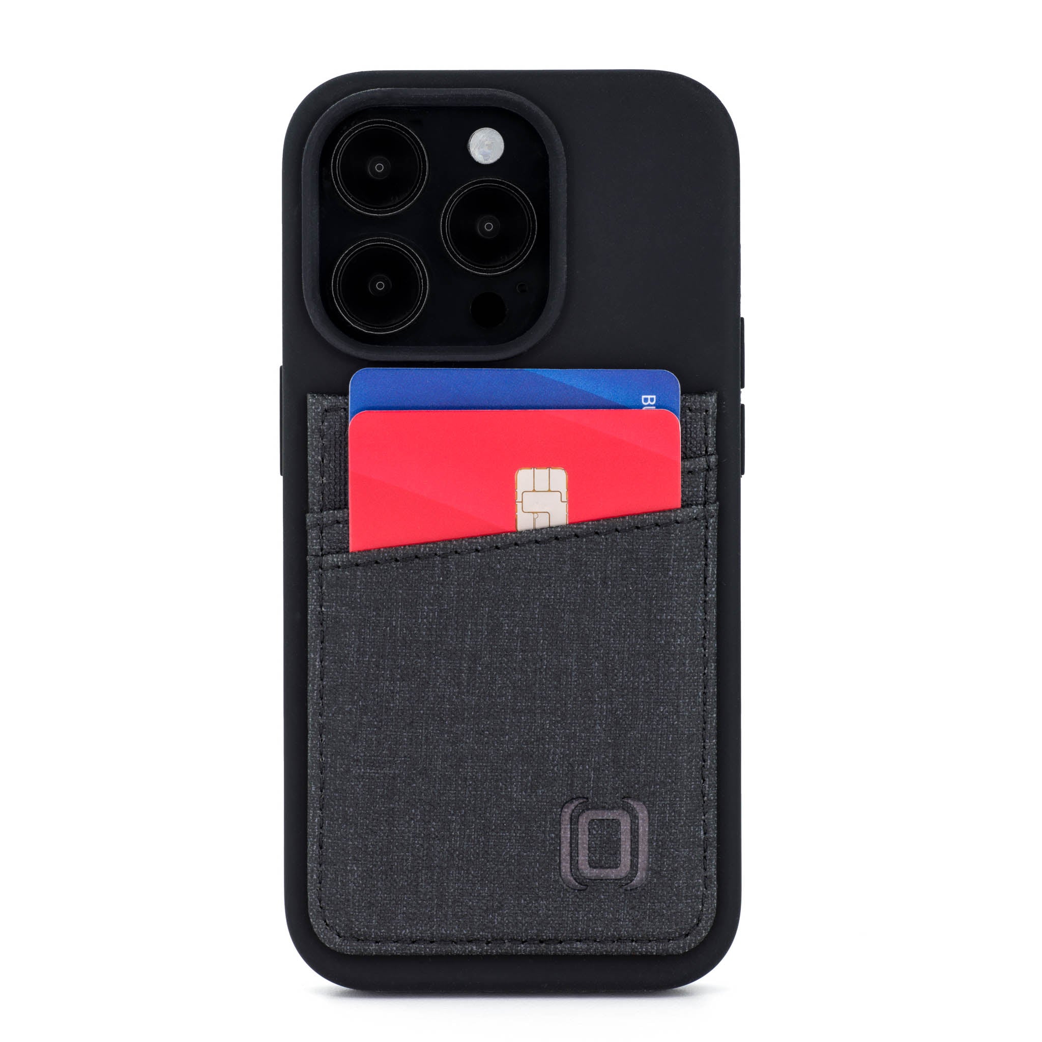 iPhone 14 Pro Silicone M2L Card Case [Black]