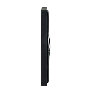 iPhone 14 Pro Silicone M2L Card Case [Black]