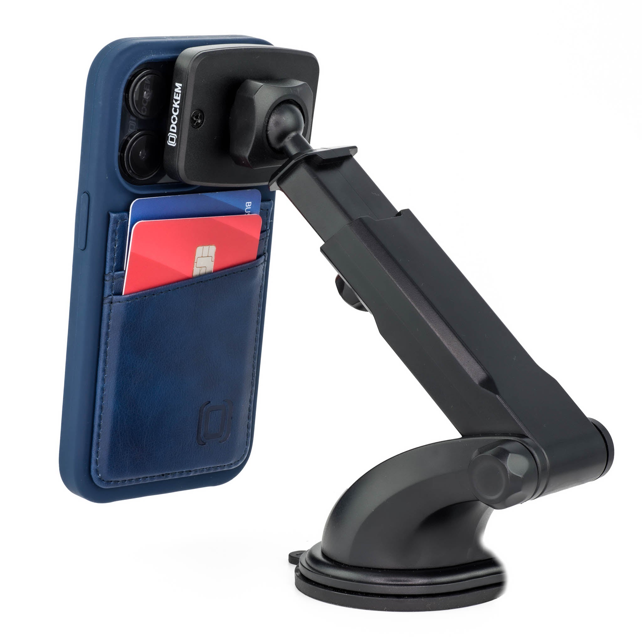 iPhone 14 Pro Silicone M2L Card Case [Navy]