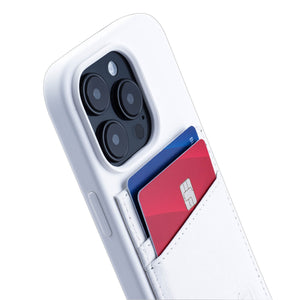 iPhone 14 Pro Silicone M2L Card Case [White]