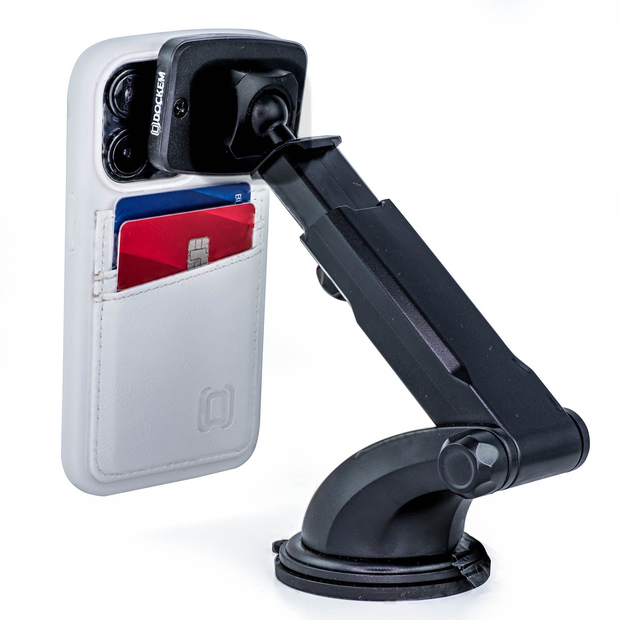 iPhone 14 Pro Silicone M2L Card Case [White]