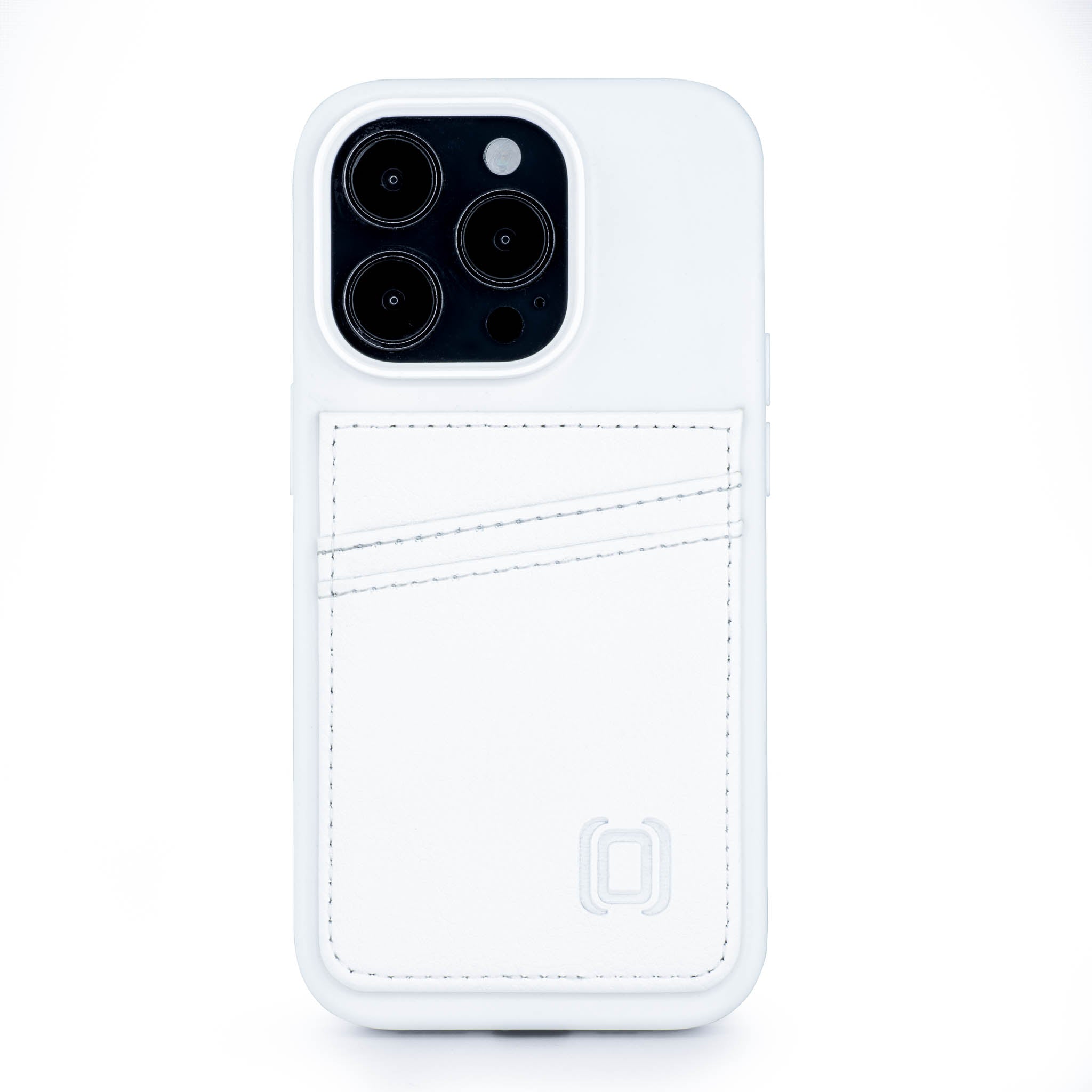 iPhone 14 Pro Silicone M2L Card Case [White]