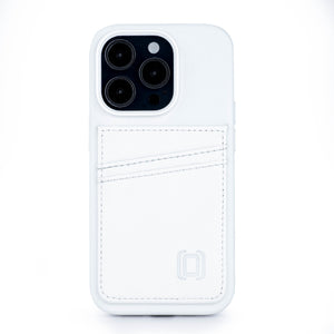 iPhone 14 Pro Silicone M2L Card Case [White]