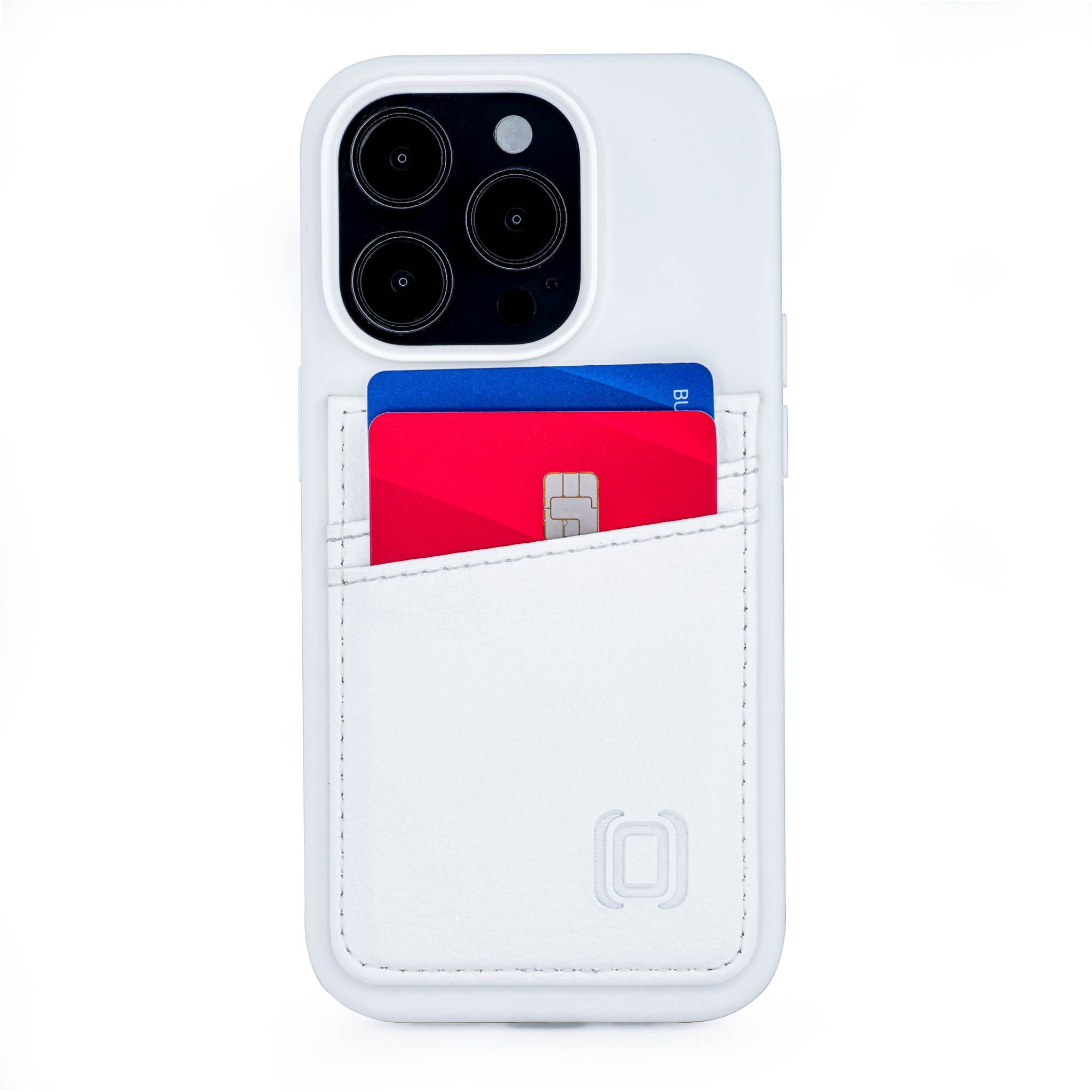 iPhone 14 Pro Silicone M2L Card Case [White]