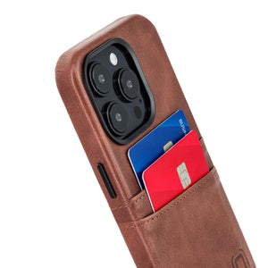 iPhone 14 Pro Exec M2 Card Case [Brown]