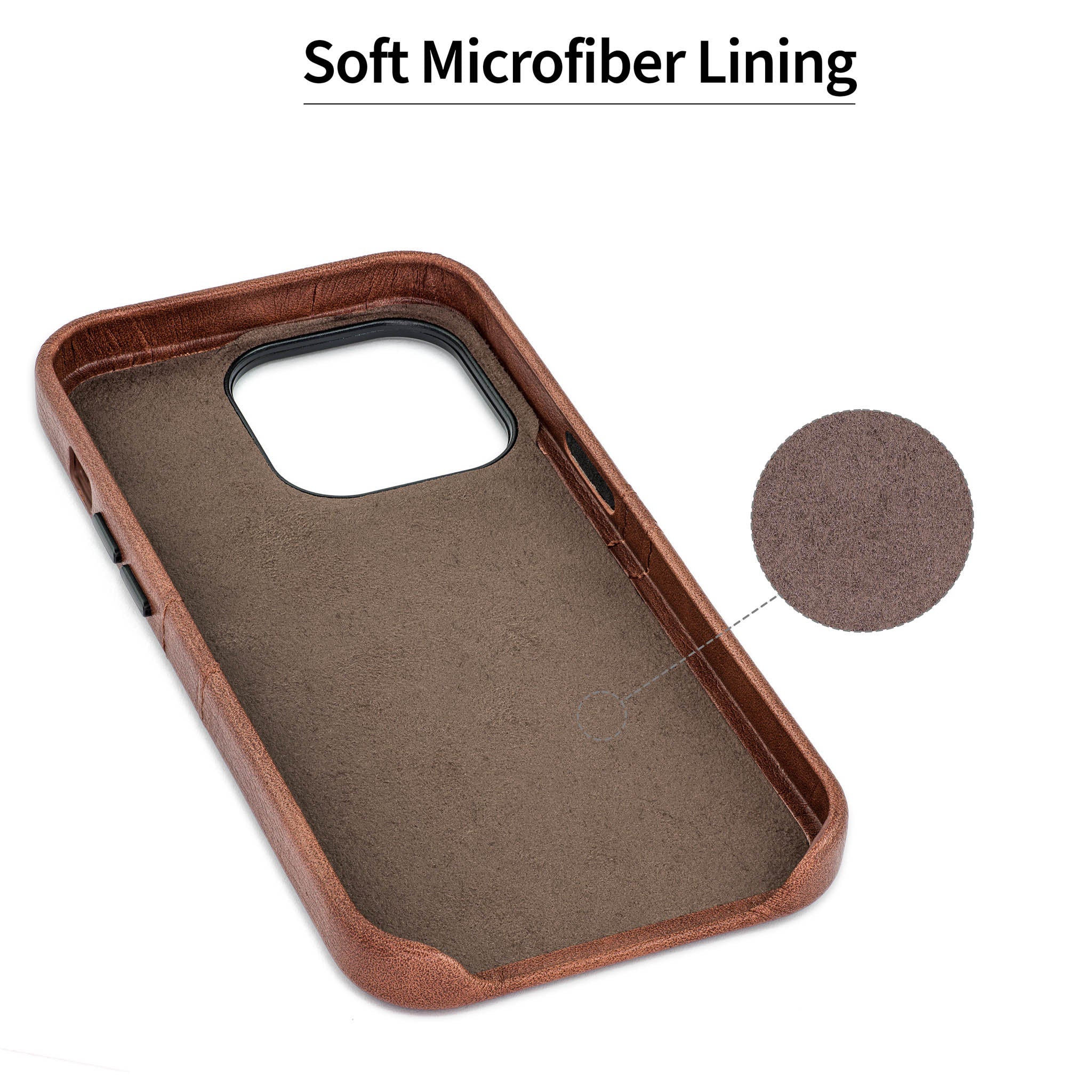 iPhone 14 Pro Exec M2 Card Case [Brown]