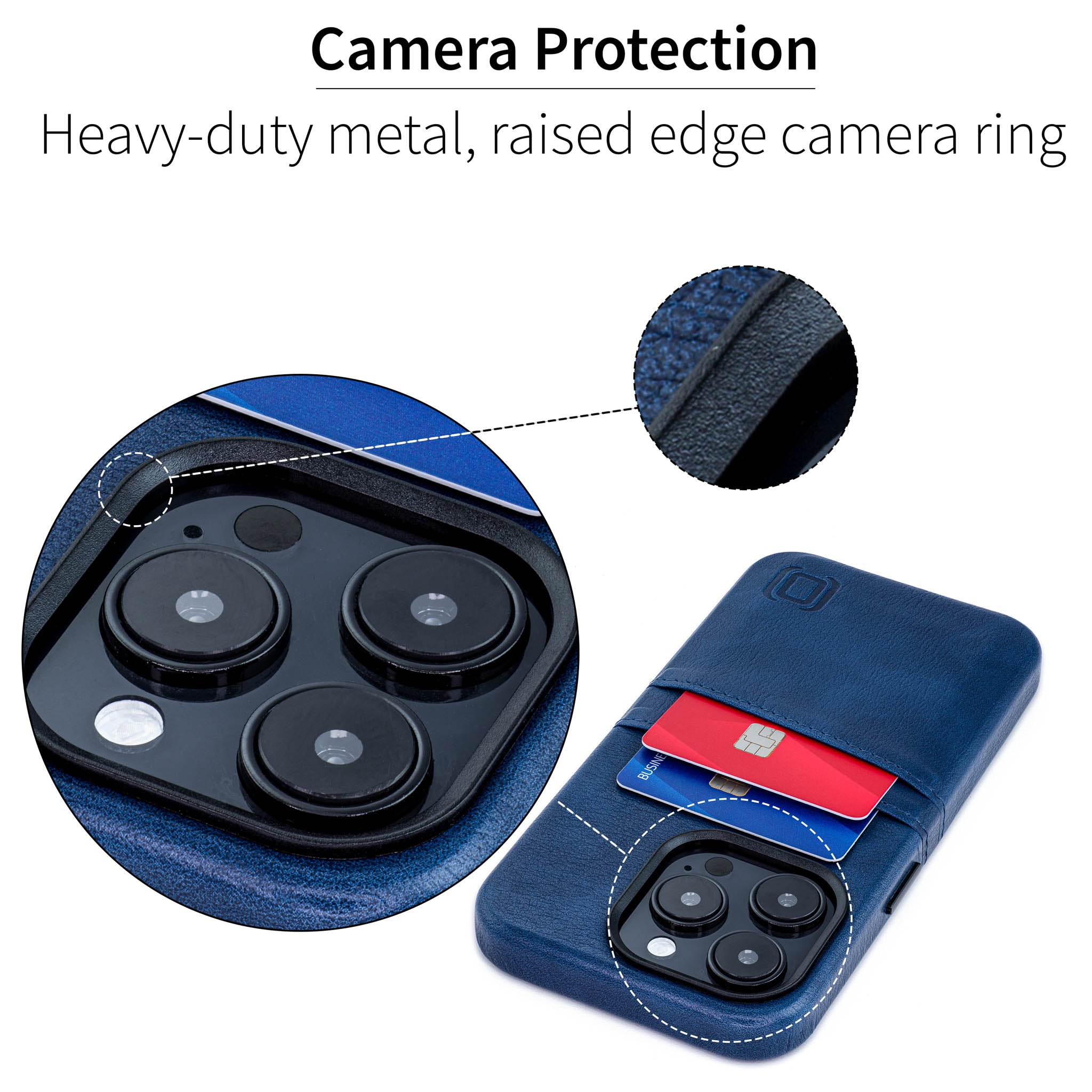 iPhone 14 Pro Exec M2 Card Case [Navy]