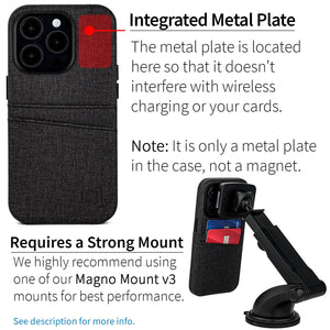 iPhone 14 Pro Luxe M2 Card Case [Black]
