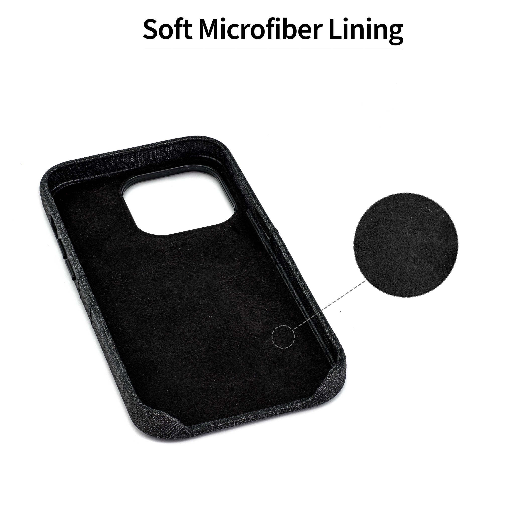 iPhone 14 Pro Luxe M2 Card Case [Black]
